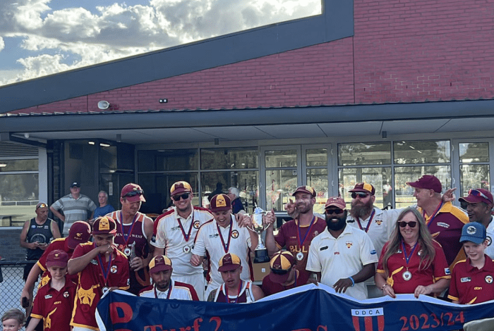 Dandenong West Cricket Club team photo