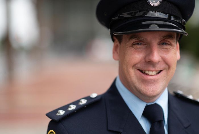 a person in a uniform