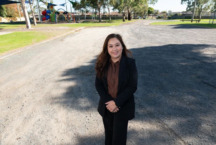 Councillor Sophie Tan Lady smiling