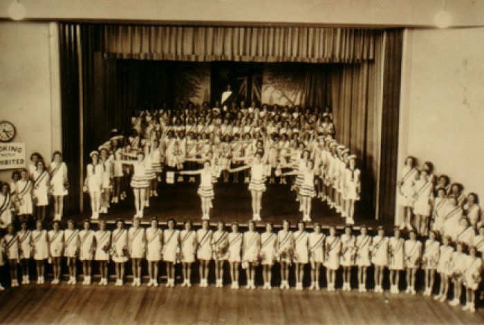Black and white image of the Dandenong Town Hall