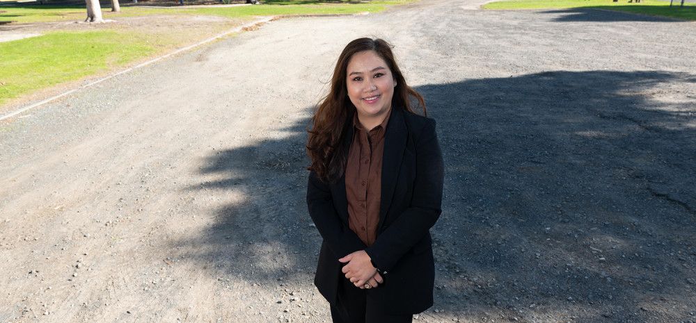 Councillor Sophie Tan Lady smiling