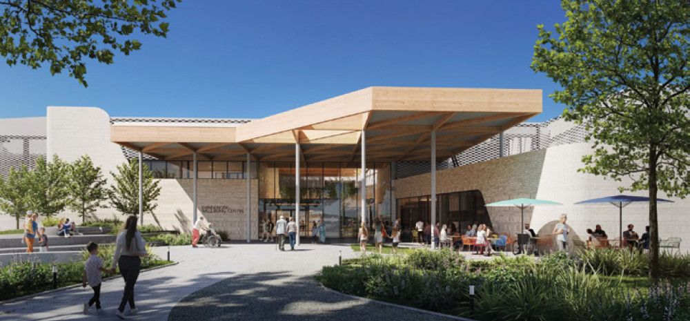 Dandenong Wellbeing Centre concept drawing