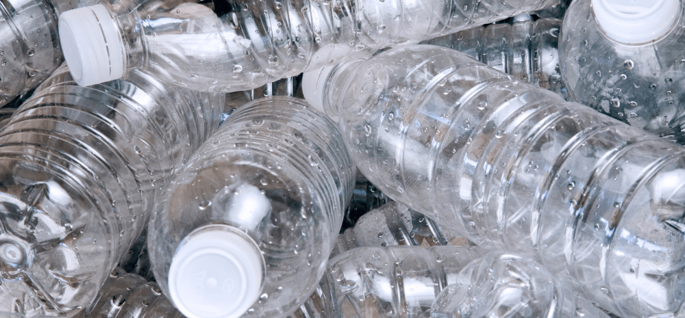 plastic water bottles