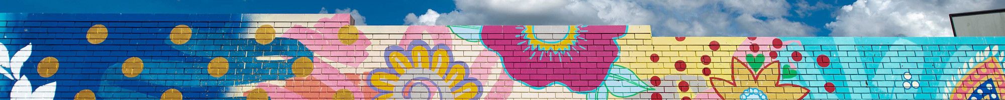 Adornment Mural by Rowena Martinich and Geoffrey Carran