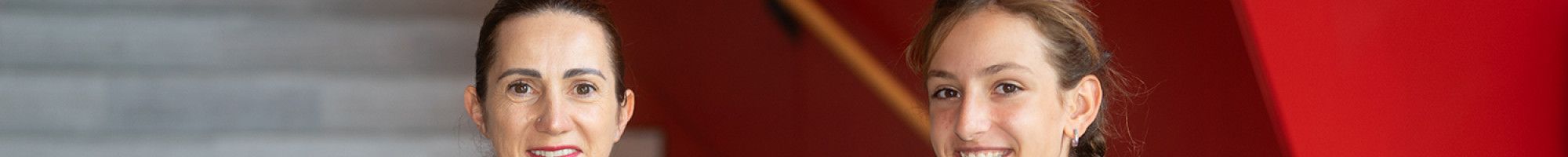 Junior Mayor Gemma with Mayor Lana Formoso