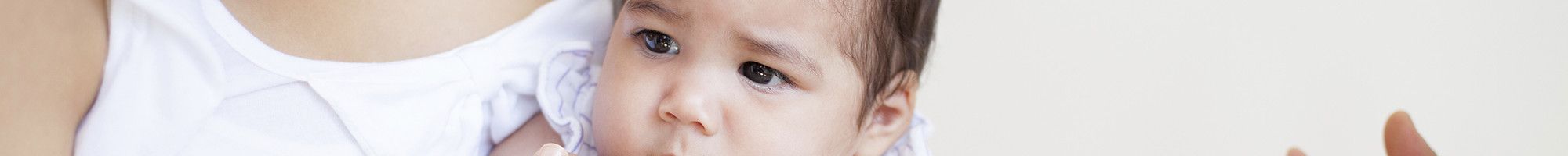 Baby getting an injection