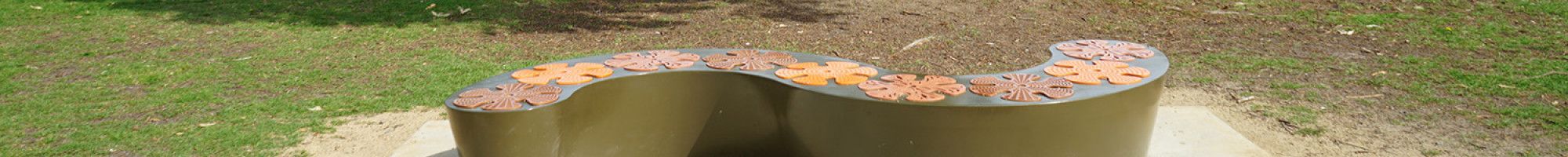 Park bench and tree Burden Park