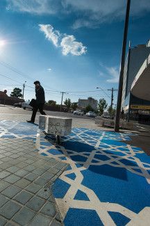 Afghan Bazaar Streetscape