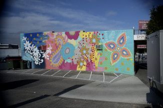 Adornment Mural by Rowena Martinich and Geoffrey Carran