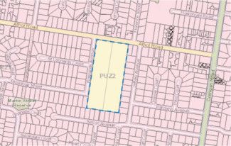 map showing subject site