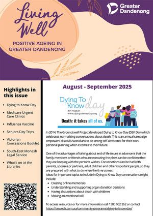 Living Well August/September 2025