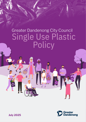 Single Use Plastic Policy cover page
